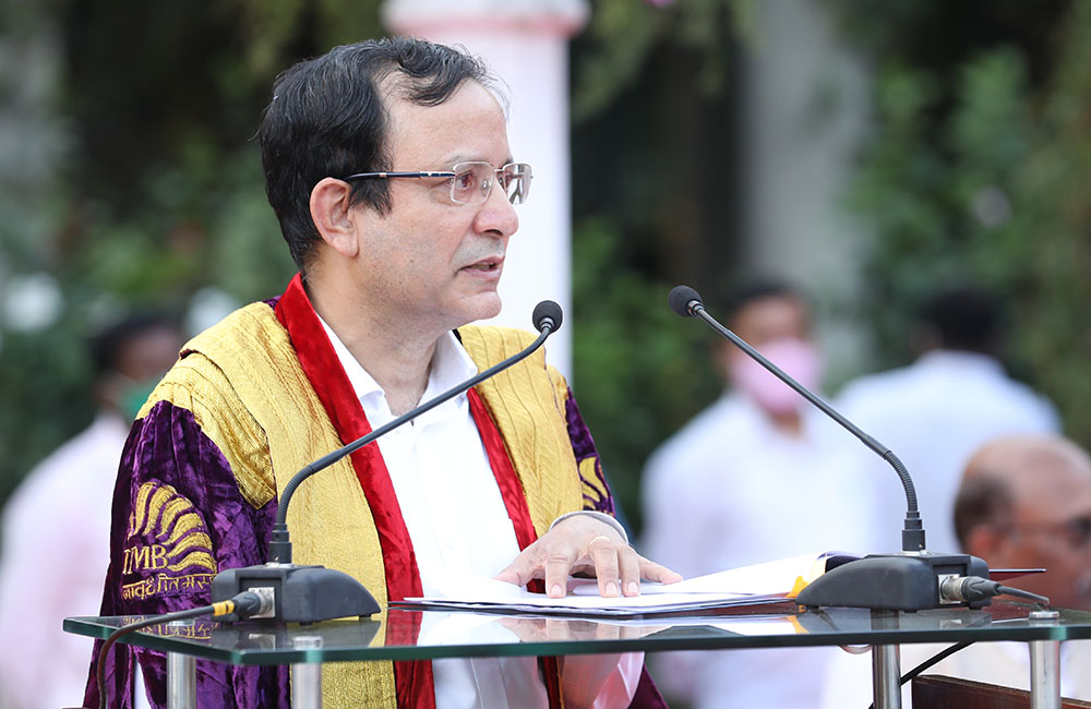 Prof. Gopal Mahapatra, Chairperson, PGPEM, at the event.