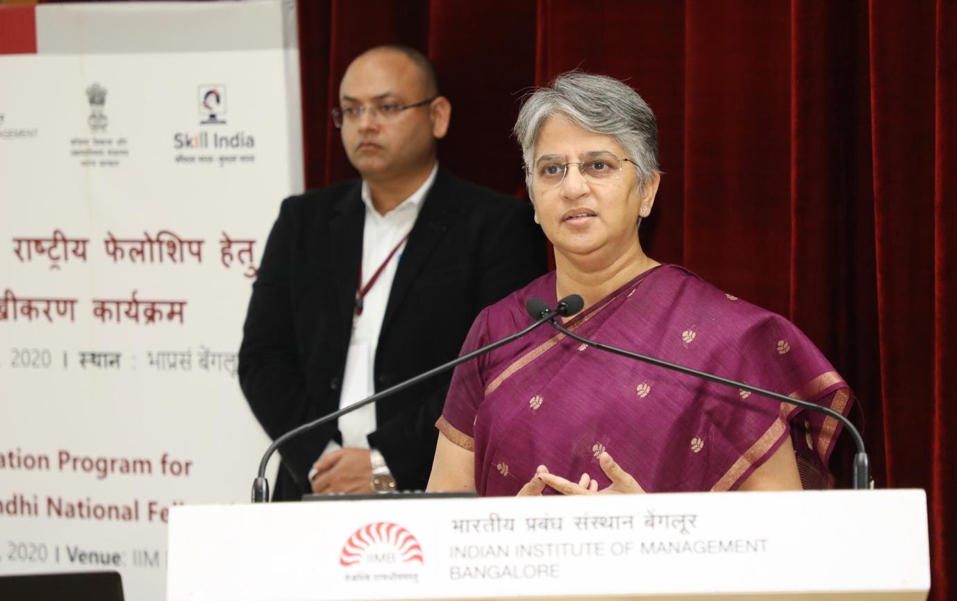 Juthika Patankar (IAS), Additional Secretary, MSDE, Govt. of India, says she is delighted to welcome the 74 Fellows to the Mahatma Gandhi National Fellowship programme. 