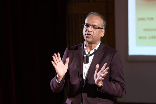 Komal Nahta, Bollywood Trade Analyst, speaks on the topic, ‘How Movies Teach You Language of Business’, at the TEDxIIMBangalore event, on December 21.