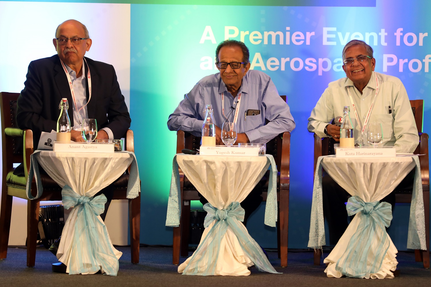  Dr. Anantha Agastya, Former Executive Director, HAL Management Academy and IIMB alumnus (PGP 1981), chairs the panel on R&D and Design at the conference, that features Dr. Yogesh Kumar, Former Director of Light Combat Aircraft, HAL, and  Dr. Kota Harinarayana, Former Programme Director and Chief Designer of Tejas.