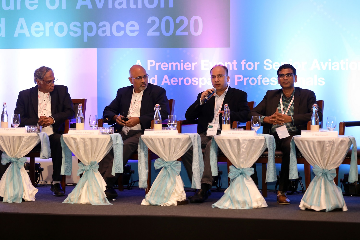 Panel: The panel is chaired by Prof. S. Raghunath, Director, General Management Programme for Aerospace & Aviation Executives (GMAE) at IIM Bangalore.