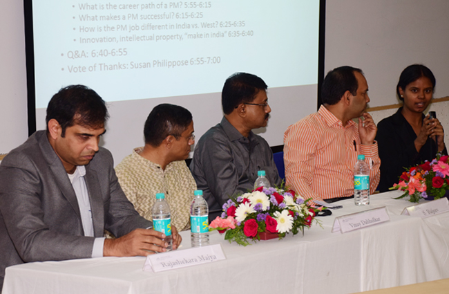 Panel discussion on 'Product Management in Emerging Markets and Technologies'