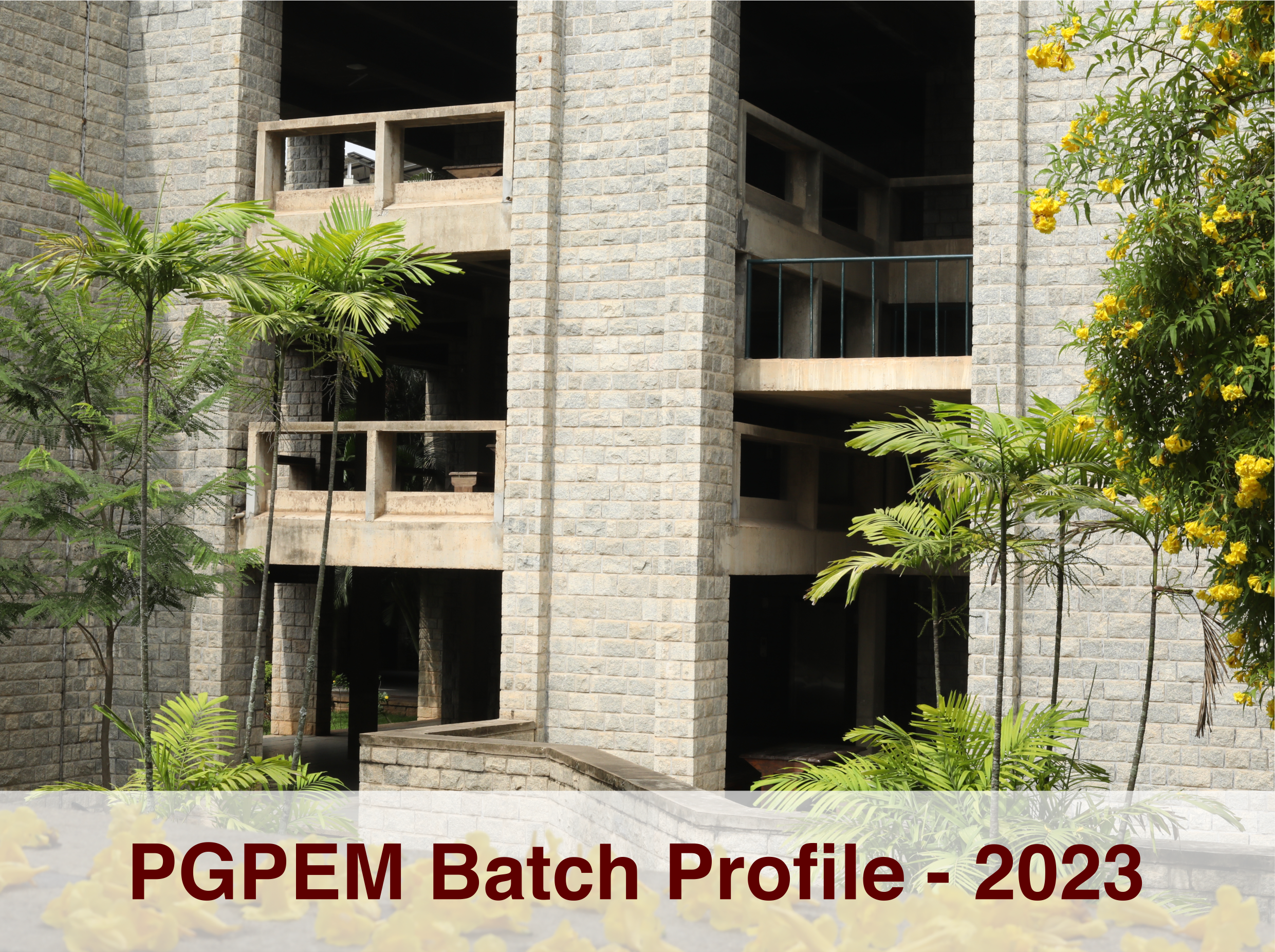 PGPEM 2022 Batch Profile