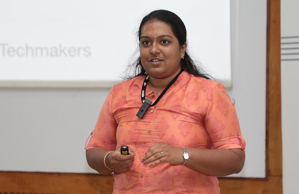 Lakshya Sivaramakrishnan, Manager, Women Techmakers Program, Google, talks about Building Conversational Experiences with Actions on Google.