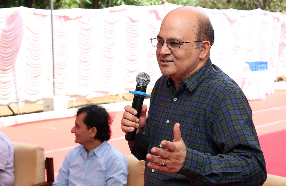 Prof. Rishikesha T Krishnan, Director, IIM Bangalore, addresses the gathering.